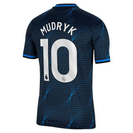 2023/2024 Mykhailo Mudryk Away #10 Men's Soccer Jersey