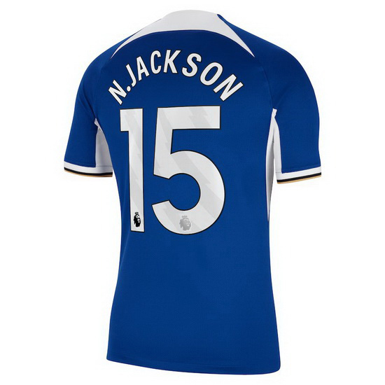 2023/2024 Nicolas Jackson Home #15 Men's Soccer Jersey