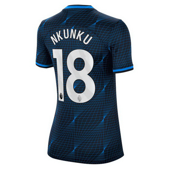 2023/2024 Christopher Nkunku Away #18 Women's Soccer Jersey