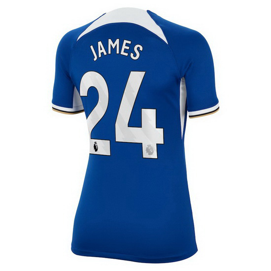 2023/2024 Reece James Home #24 Women's Soccer Jersey
