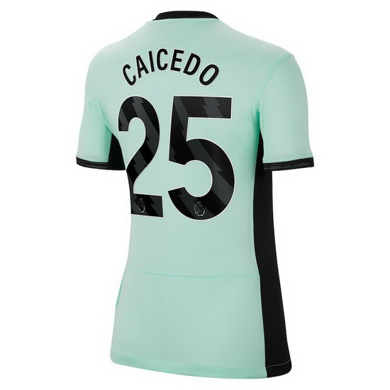 2023/2024 Moises Caicedo Third #25 Women's Soccer Jersey
