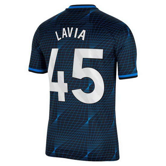 2023/2024 Romeo Lavia Away #45 Men's Soccer Jersey