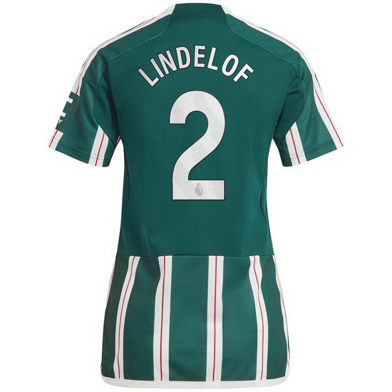 2023/2024 Victor Lindelof Away #2 Women's Soccer Jersey