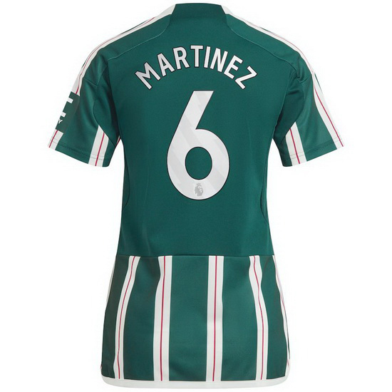 2023/2024 Lisandro Martinez Away #6 Women's Soccer Jersey