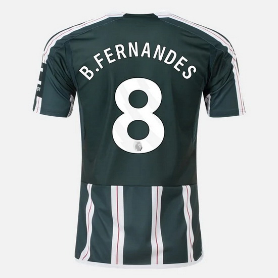 2023/2024 Bruno Fernandes Away #8 Men's Soccer Jersey