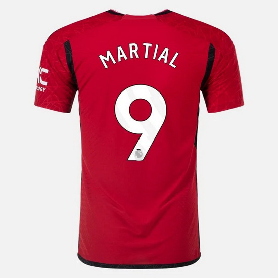 2023/2024 Anthony Martial Home #9 Men's Soccer Jersey