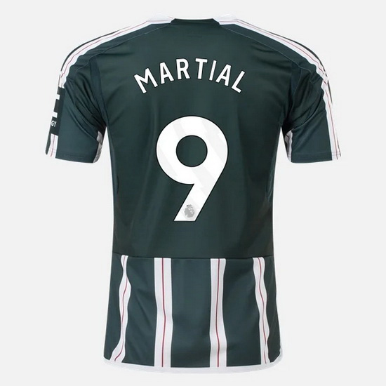 2023/2024 Anthony Martial Away #9 Men's Soccer Jersey