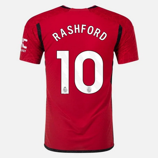 2023/2024 Marcus Rashford Home #10 Men's Soccer Jersey