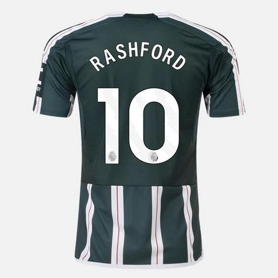 2023/2024 Marcus Rashford Away #10 Men's Soccer Jersey