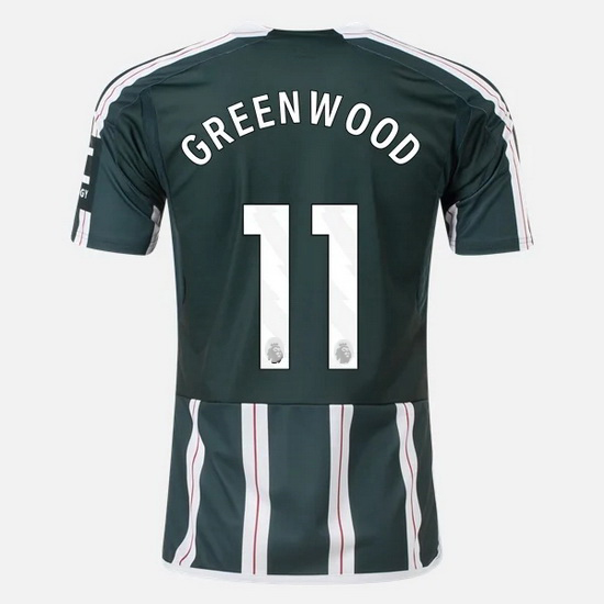 2023/2024 Mason Greenwood Away #11 Men's Soccer Jersey