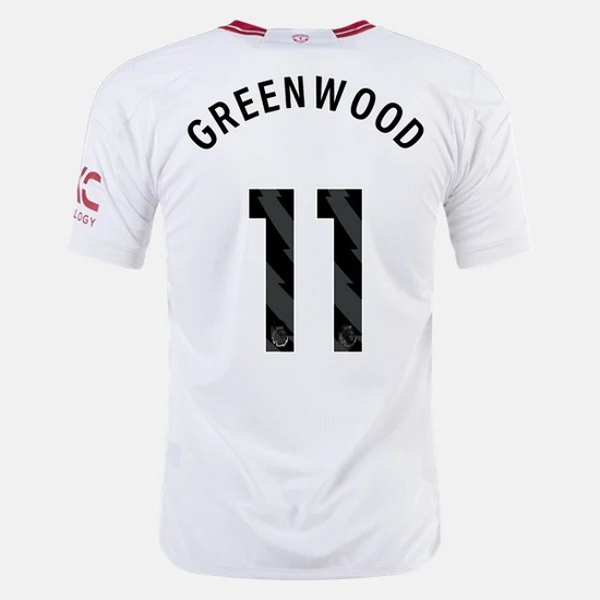 2023/2024 Mason Greenwood Third #11 Men's Soccer Jersey