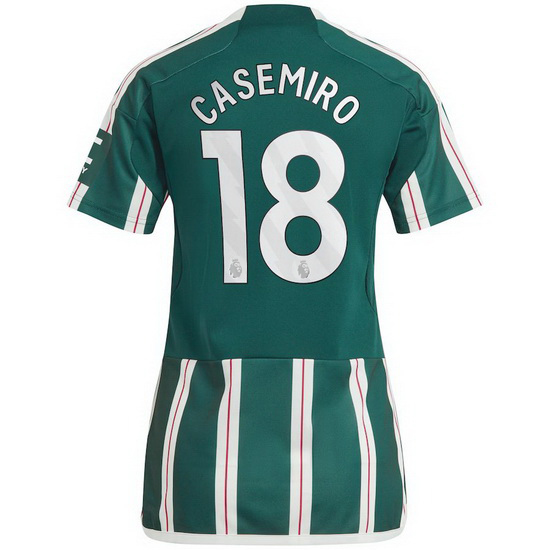 2023/2024 Casemiro Away #18 Women's Soccer Jersey