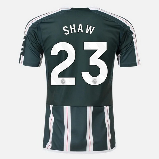 2023/2024 Luke Shaw Away #23 Men's Soccer Jersey