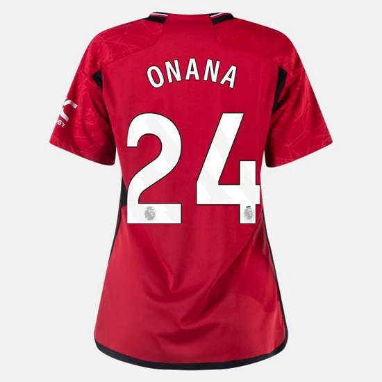 2023/2024 Andre Onana Home #24 Women's Soccer Jersey