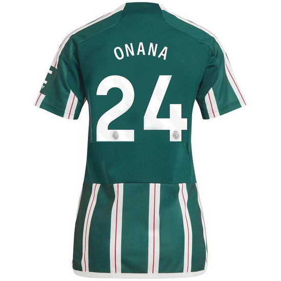 2023/2024 Andre Onana Away #24 Women's Soccer Jersey