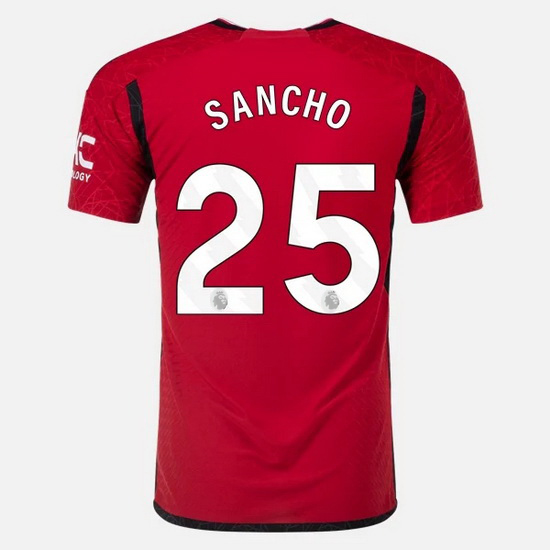 2023/2024 Jadon Sancho Home #25 Men's Soccer Jersey