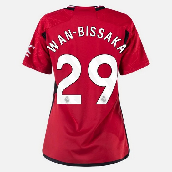 2023/2024 Aaron Wan-Bissaka Home #29 Women's Soccer Jersey