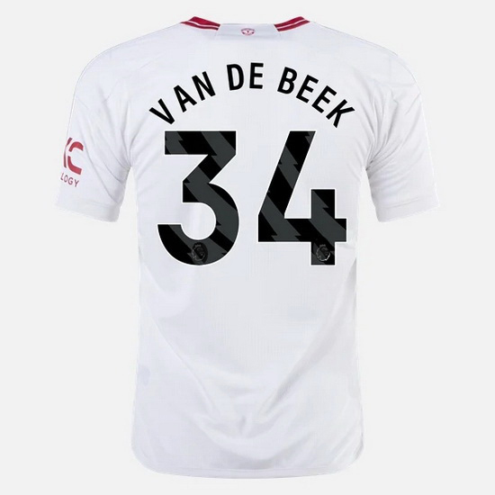 2023/2024 Donny van de Beek Third #34 Men's Soccer Jersey