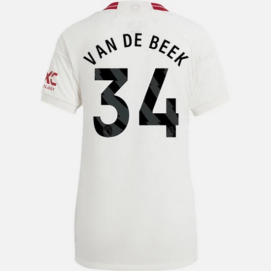 2023/2024 Donny van de Beek Third #34 Women's Soccer Jersey