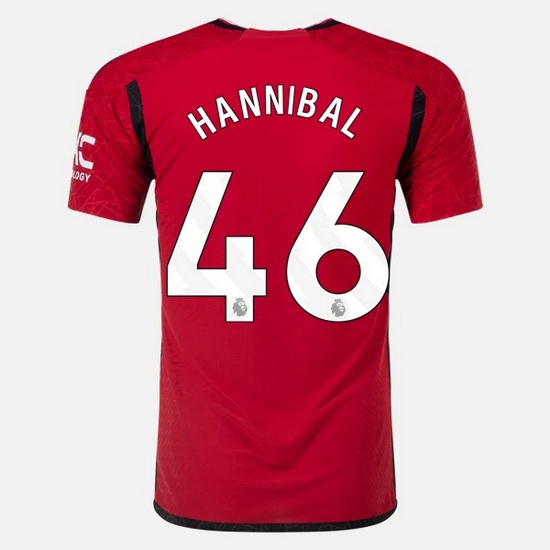 2023/2024 Hannibal Mejbri Home #46 Men's Soccer Jersey