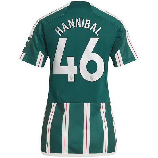 2023/2024 Hannibal Mejbri Away #46 Women's Soccer Jersey