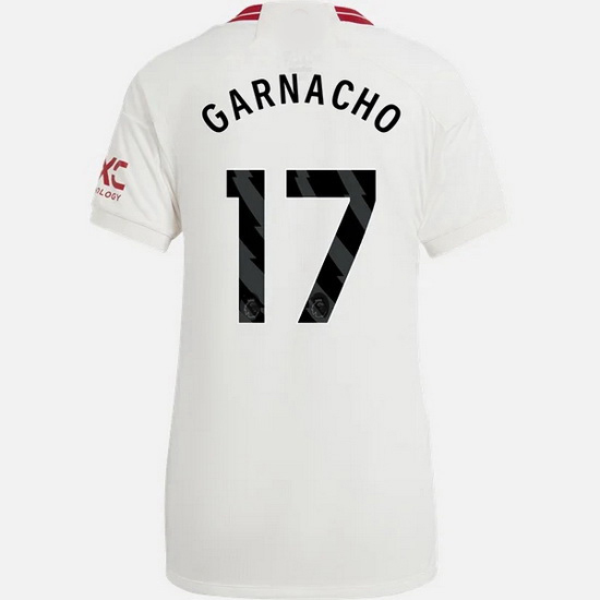 2023/2024 Alejandro Garnacho Third #17 Women's Soccer Jersey - Click Image to Close