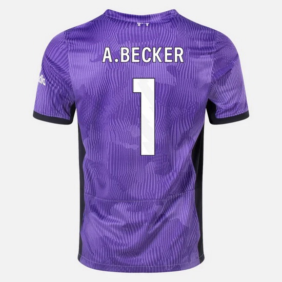 2023/2024 Alisson Becker Third #1 Men's Soccer Jersey