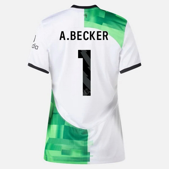 2023/2024 Alisson Becker Away #1 Women's Soccer Jersey