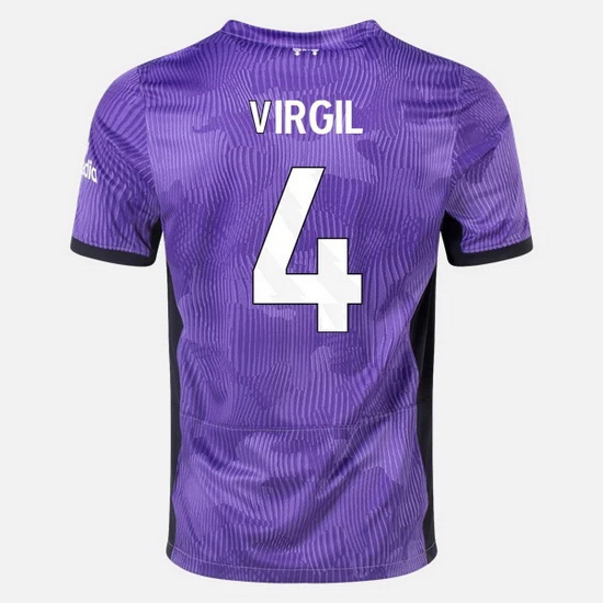 2023/2024 Virgil van Dijk Third #4 Men's Soccer Jersey