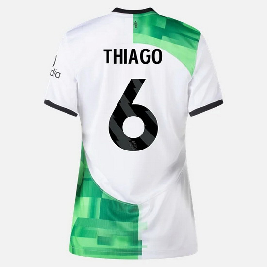 2023/2024 Thiago Alcantara Away #6 Women's Soccer Jersey