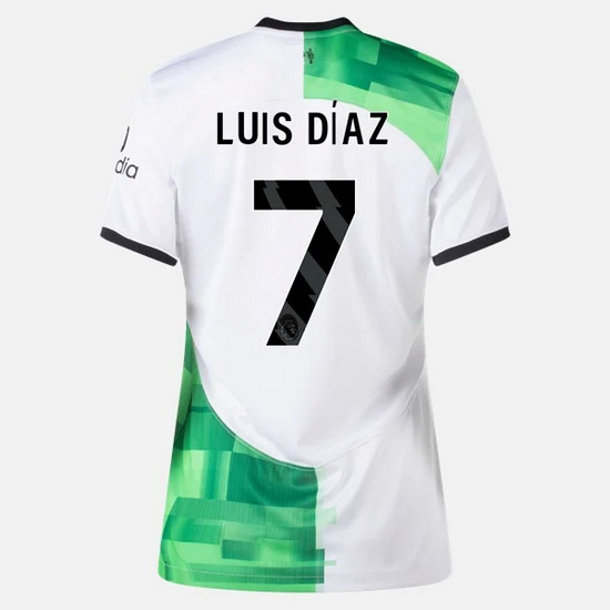 2023/2024 Luis Diaz Away #7 Women's Soccer Jersey
