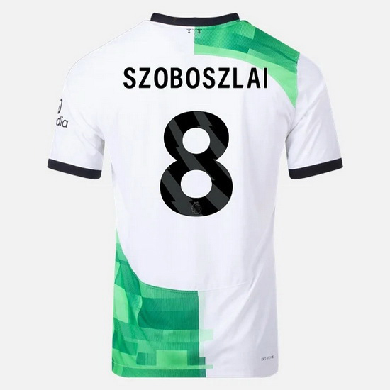 2023/2024 Dominik Szoboszlai Away #8 Men's Soccer Jersey