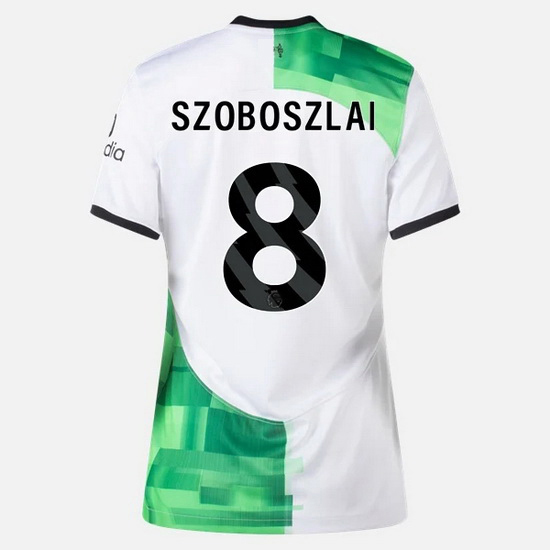 2023/2024 Dominik Szoboszlai Away #8 Women's Soccer Jersey - Click Image to Close