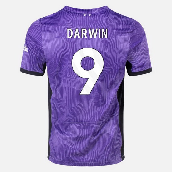 2023/2024 Darwin Nunez Third #9 Men's Soccer Jersey
