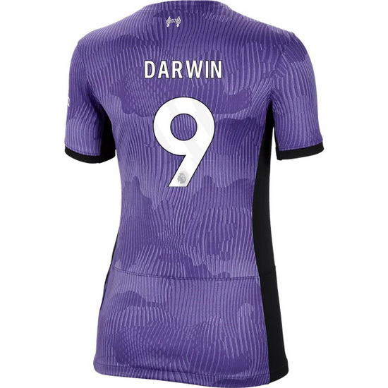 2023/2024 Darwin Nunez Third #9 Women's Soccer Jersey