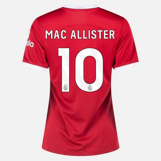 2023/2024 Alexis Mac Allister Home #10 Women's Soccer Jersey