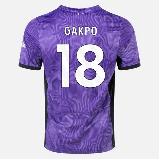 2023/2024 Cody Gakpo Third #18 Men's Soccer Jersey - Click Image to Close