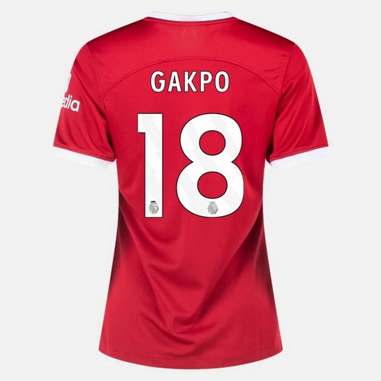 2023/2024 Cody Gakpo Home #18 Women's Soccer Jersey