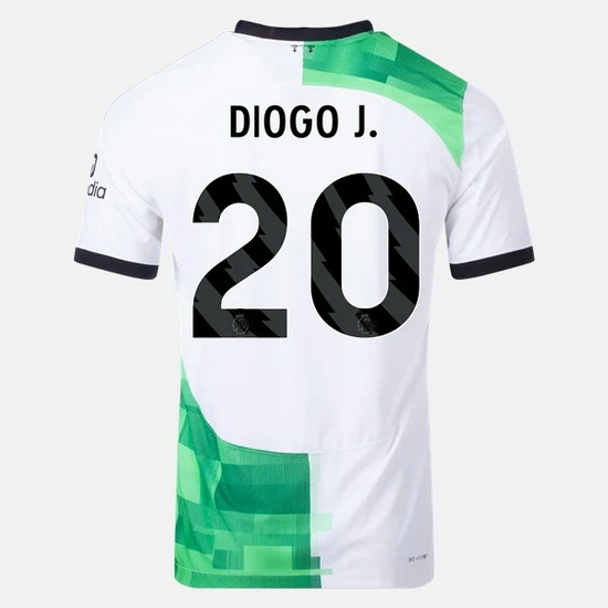 2023/2024 Diogo Jota Away #20 Men's Soccer Jersey - Click Image to Close