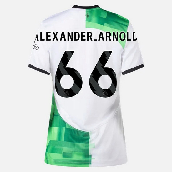 2023/2024 Trent Alexander-Arnold Away #66 Women's Soccer Jersey