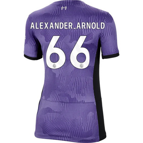 2023/2024 Trent Alexander-Arnold Third #66 Women's Soccer Jersey - Click Image to Close