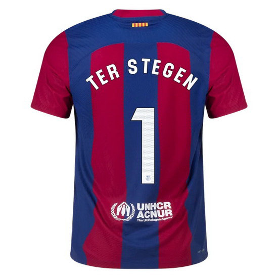 2023/2024 Marc-Andre ter Stegen Home #1 Men's Soccer Jersey - Click Image to Close