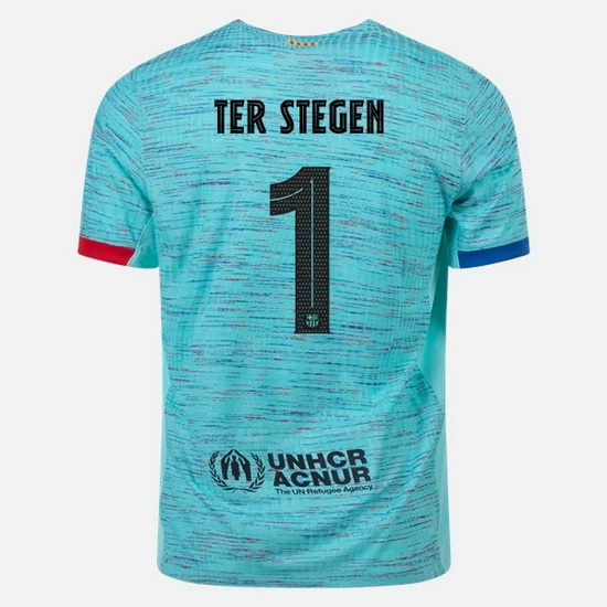 2023/2024 Marc-Andre ter Stegen Third #1 Men's Soccer Jersey - Click Image to Close