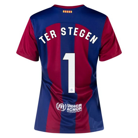 2023/2024 Marc-Andre ter Stegen Home #1 Women's Soccer Jersey