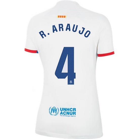 2023/2024 Ronald Araujo Away #4 Women's Soccer Jersey