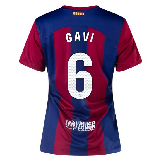 2023/2024 Gavi Home #6 Women's Soccer Jersey