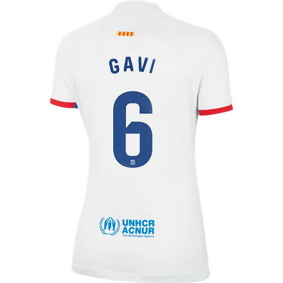 2023/2024 Gavi Away #6 Women's Soccer Jersey