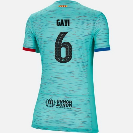 2023/2024 Gavi Third #6 Women's Soccer Jersey