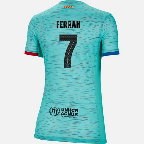 2023/2024 Ferran Torres Third #7 Women's Soccer Jersey