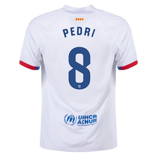2023/2024 Pedri Away #8 Men's Soccer Jersey